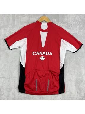 GORE BIKE WEAR Cycling Jersey Mens XL Canada Short Sleeve Full Zip Road Bike Kit